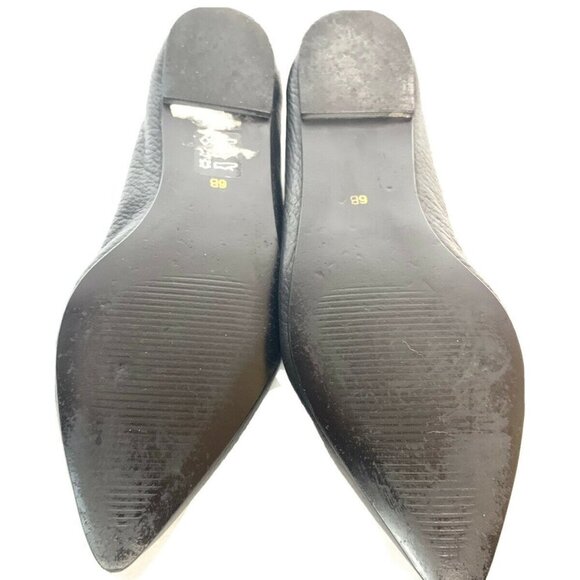 Barneys New York Pointed Toe Leather Loafer - Picture 10 of 12